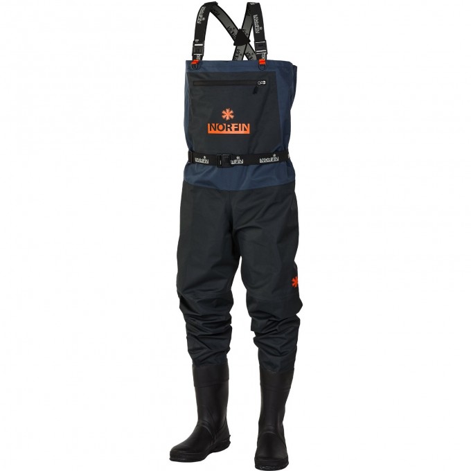 Полукомбинезон забродный NORFIN PILOT BOOTFOOT р.S с сапогами резина р.40 82231-40-S